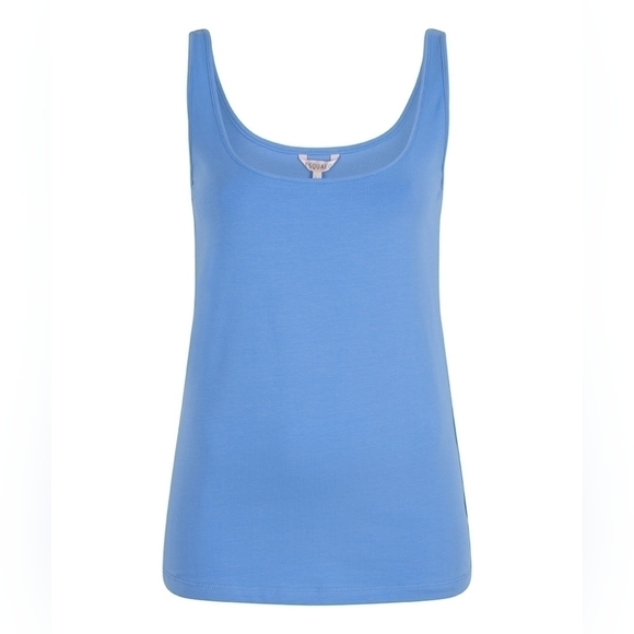 NWT ESQUALO Blue Basic Singlet Camisole - Picture 2 of 5